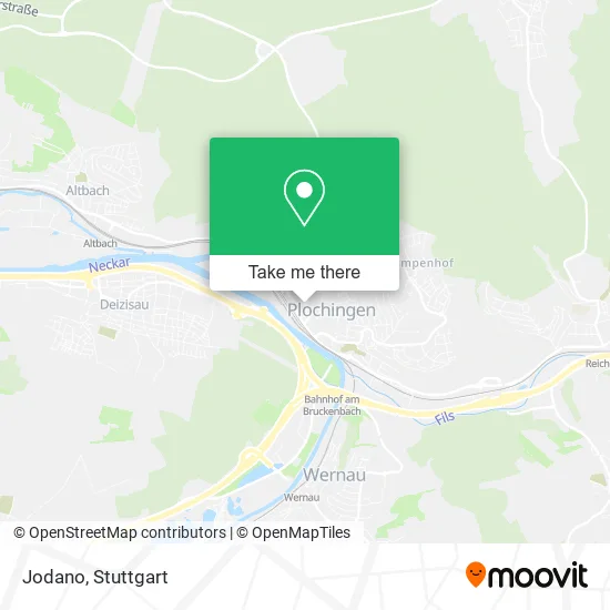 Карта Jodano