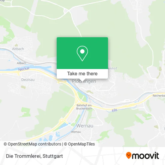 Карта Die Trommlerei