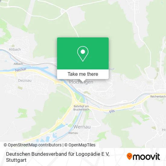 Карта Deutschen Bundesverband für Logopädie E V