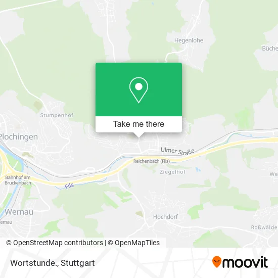 Карта Wortstunde.