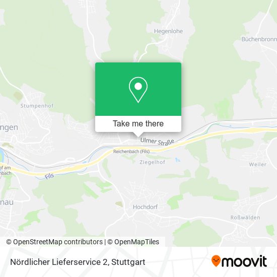Nördlicher Lieferservice 2 map