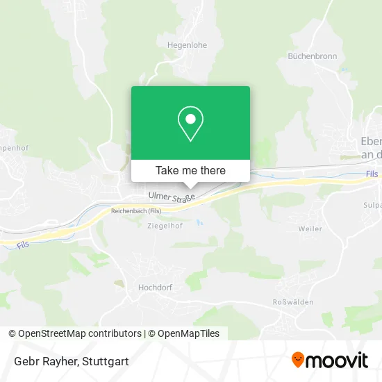 Карта Gebr Rayher