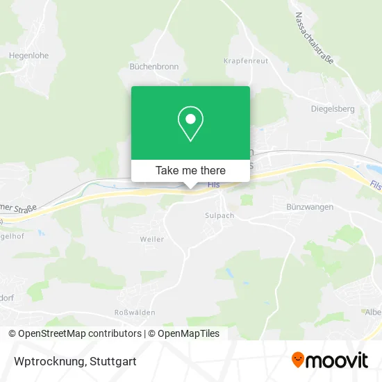 Карта Wptrocknung