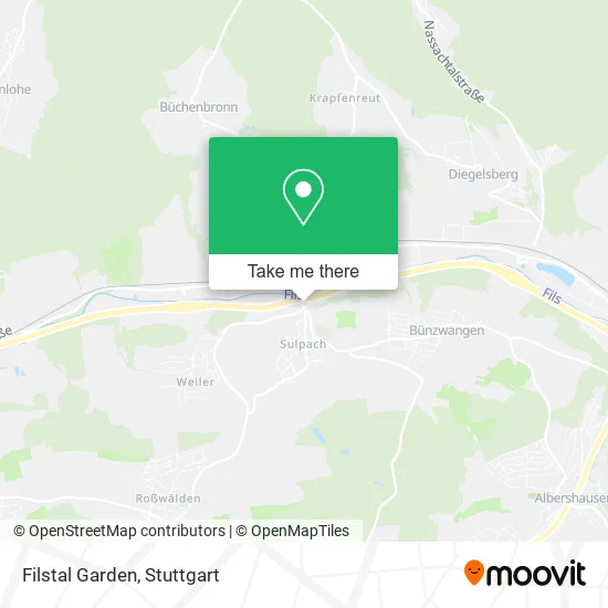 Карта Filstal Garden