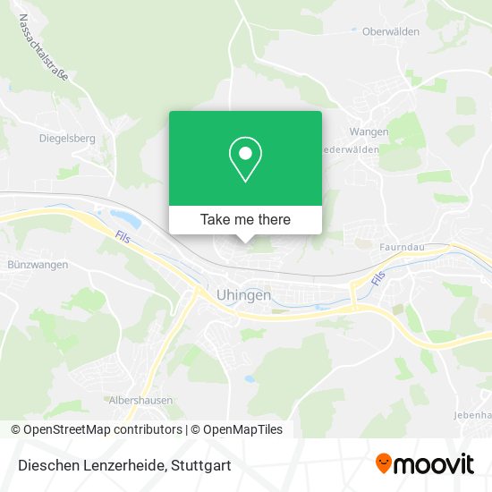 Dieschen Lenzerheide map