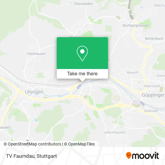 Карта TV Faurndau