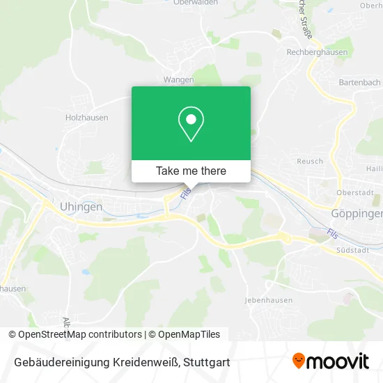 Карта Gebäudereinigung Kreidenweiß