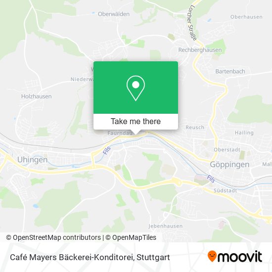 Café Mayers Bäckerei-Konditorei map
