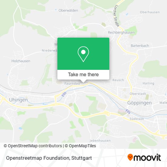 Openstreetmap Foundation map