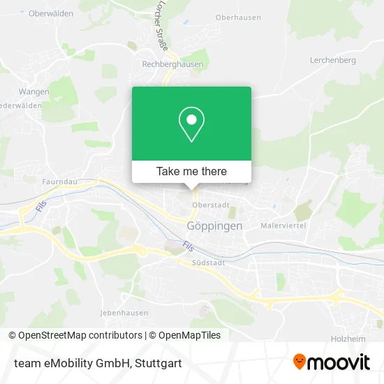 Карта team eMobility GmbH