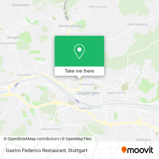 Карта Gastro Federico Restaurant