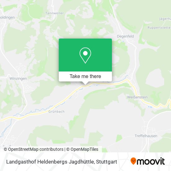 Карта Landgasthof Heldenbergs Jagdhüttle