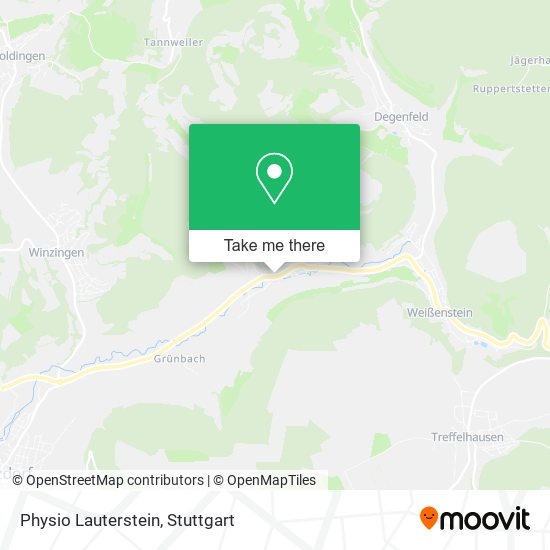 Physio Lauterstein map