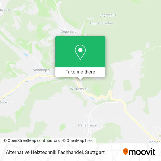 Карта Alternative Heiztechnik Fachhandel