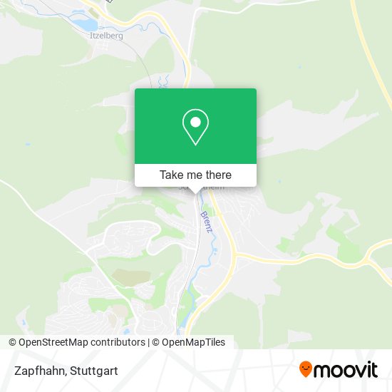 Карта Zapfhahn
