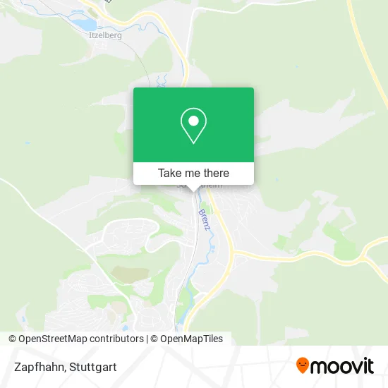 Карта Zapfhahn
