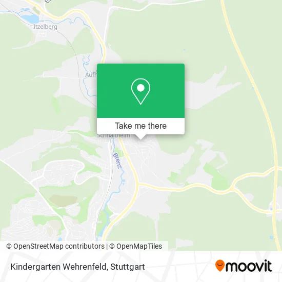 Карта Kindergarten Wehrenfeld