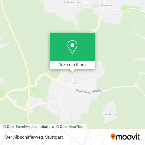 Карта Der Albschäferweg
