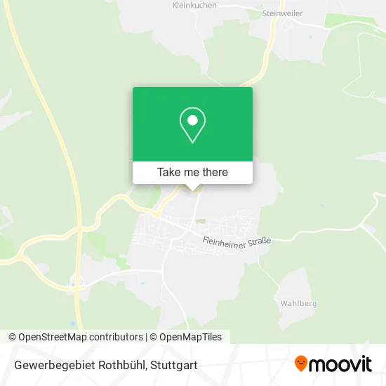 Карта Gewerbegebiet Rothbühl