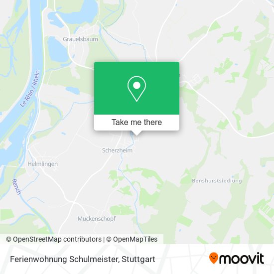 Ferienwohnung Schulmeister map