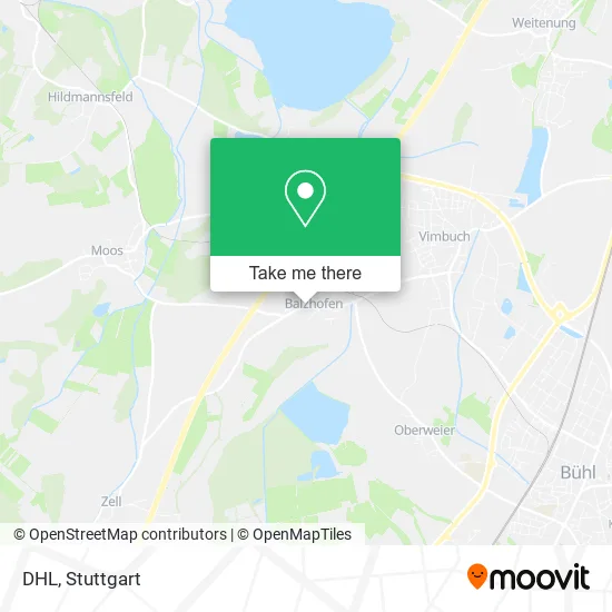 DHL map