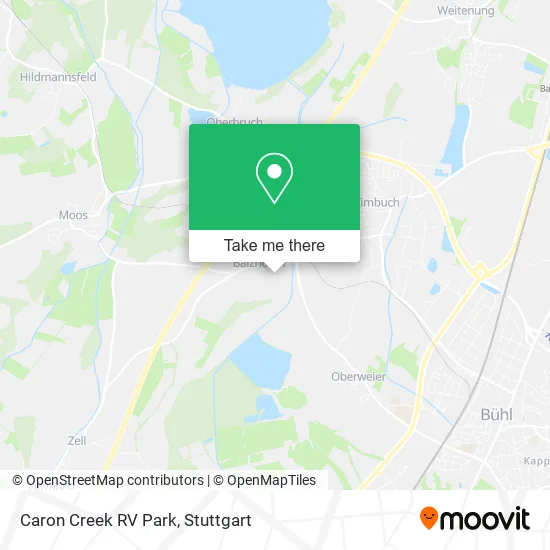 Карта Caron Creek RV Park