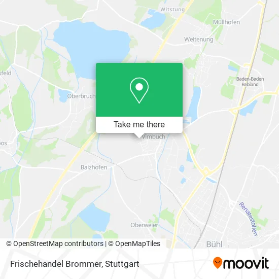Карта Frischehandel Brommer
