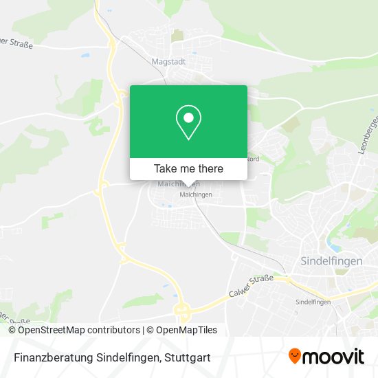 Finanzberatung Sindelfingen map