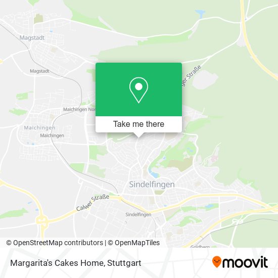 Margarita's Cakes Home map