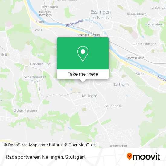 Карта Radsportverein Nellingen