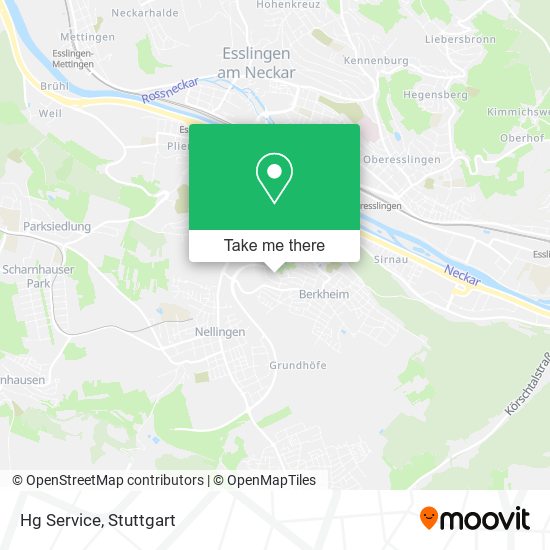 Карта Hg Service