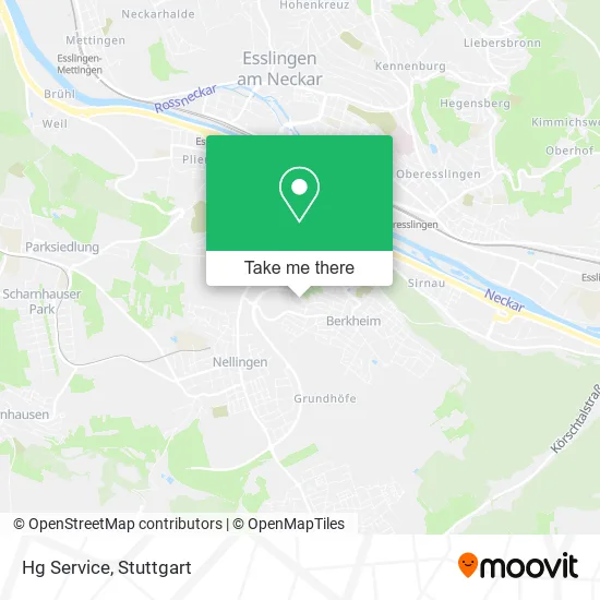 Карта Hg Service