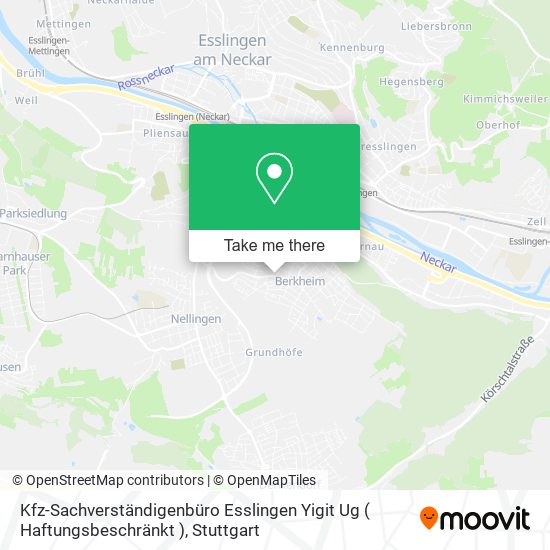Kfz-Sachverständigenbüro Esslingen Yigit Ug ( Haftungsbeschränkt ) map