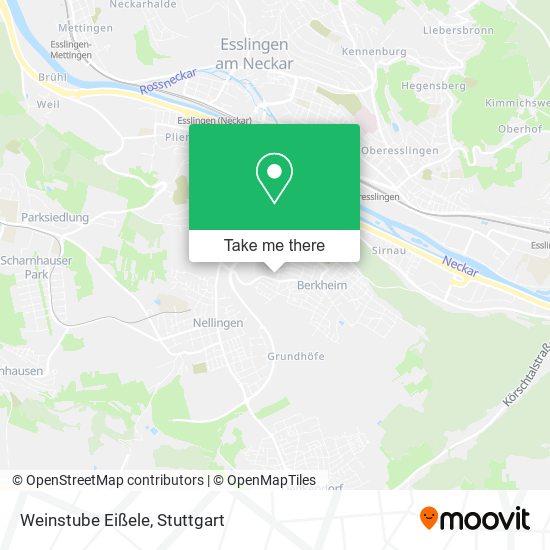 Карта Weinstube Eißele