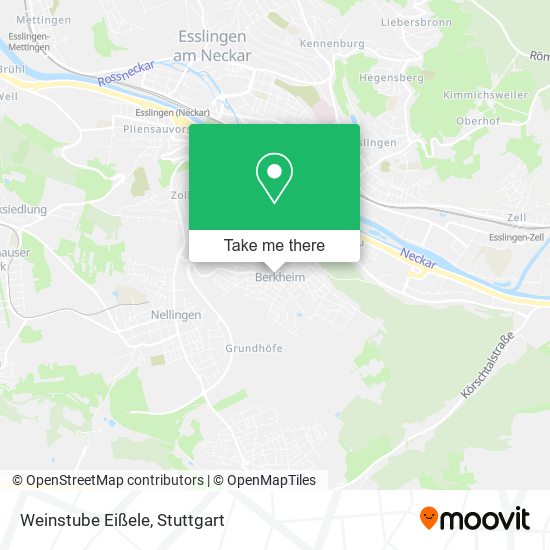 Карта Weinstube Eißele
