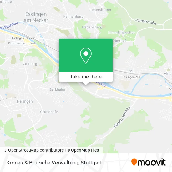 Карта Krones & Brutsche Verwaltung