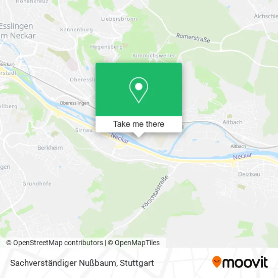 Карта Sachverständiger Nußbaum