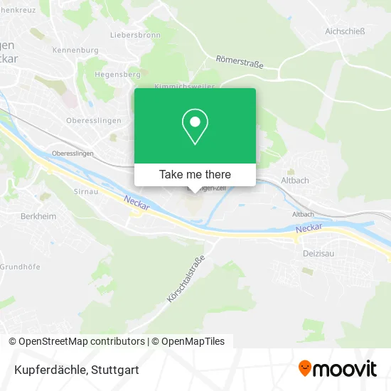 Карта Kupferdächle