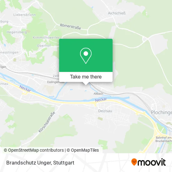 Карта Brandschutz Unger