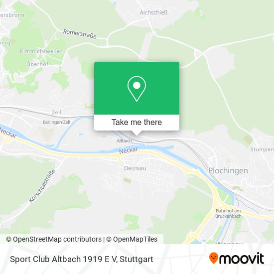 Sport Club Altbach 1919 E V map
