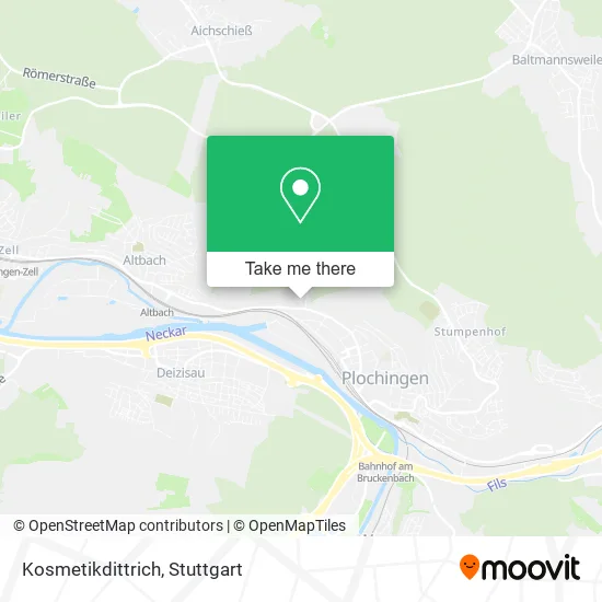 Карта Kosmetikdittrich