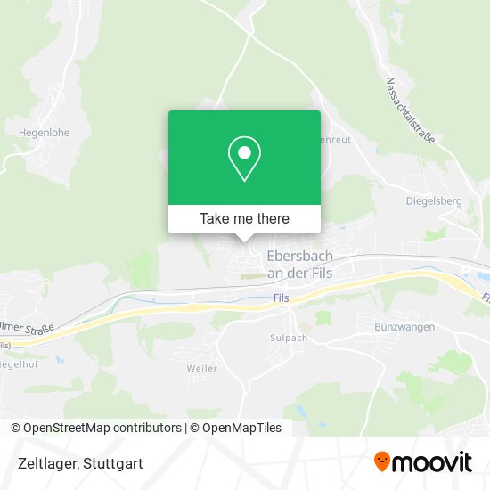 Карта Zeltlager