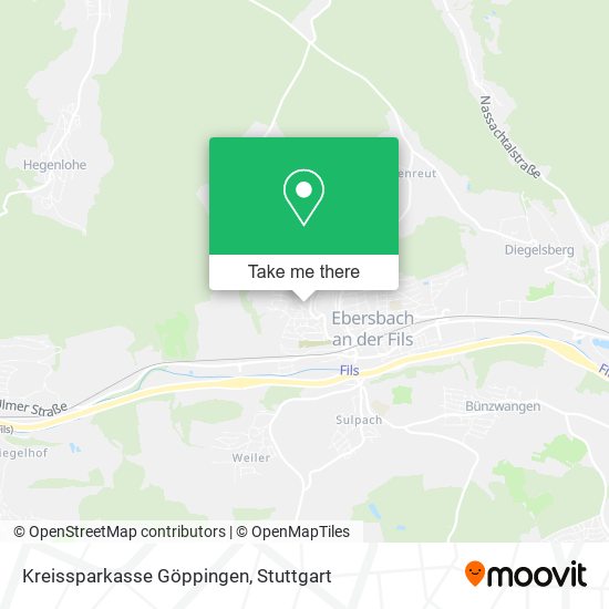 Kreissparkasse Göppingen map