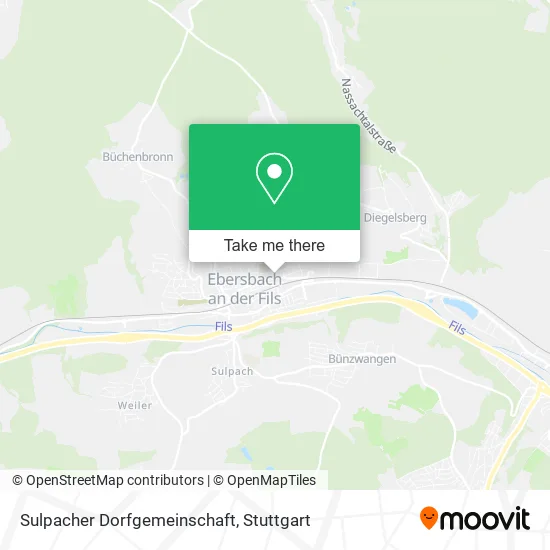 Карта Sulpacher Dorfgemeinschaft