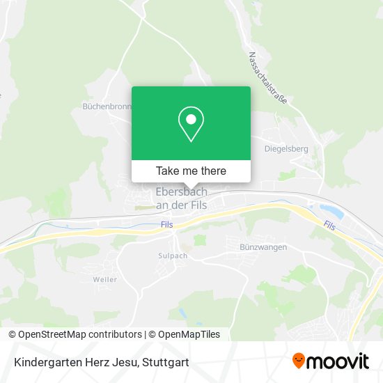 Kindergarten Herz Jesu map