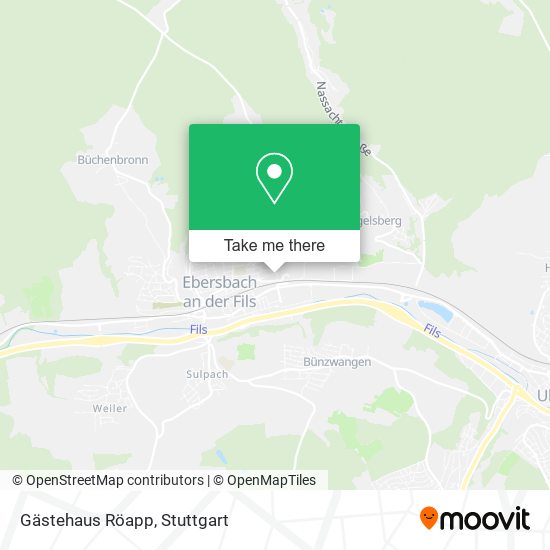 Gästehaus Röapp map