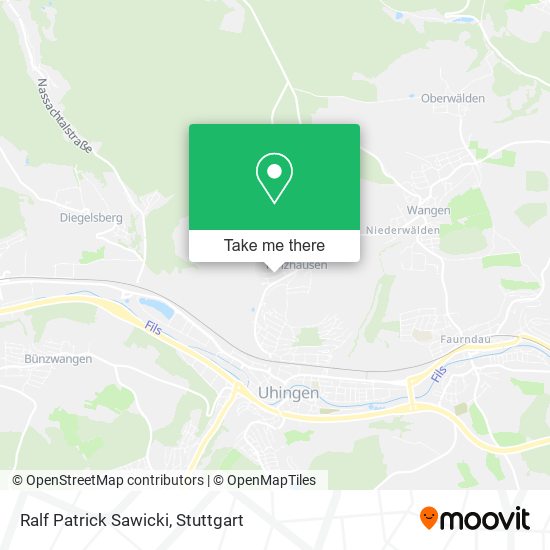 Ralf Patrick Sawicki map