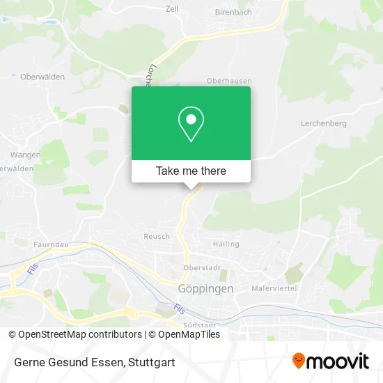 Карта Gerne Gesund Essen