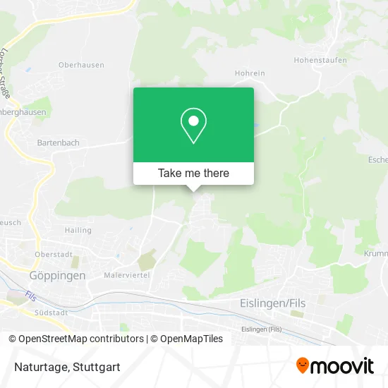 Карта Naturtage
