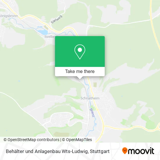 Карта Behälter und Anlagenbau Wts-Ludwig